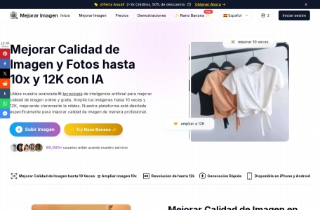 Mejorar ImagenAI图片增强器